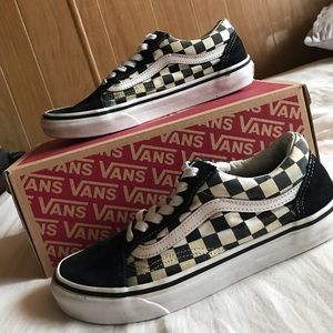 Old School Checkered Vans